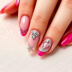 Paznokcie na studniówkę 2025 – trendy, kolory i stylizacje, które zachwycają