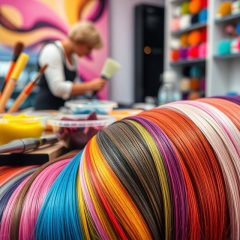 Koloryzacja włosów – przewodnik po technikach i pielęgnacji