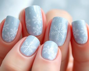 Śnieżynki na paznokciach: jak stworzyć zimowy manicure?