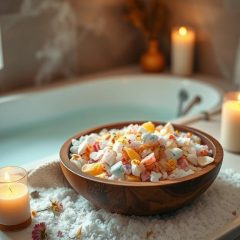 Sól do kąpieli DIY: Przepisy, korzyści i kreatywne pomysły