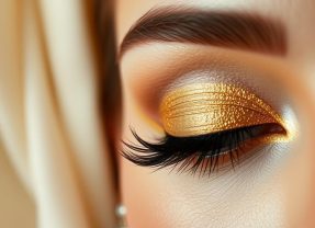 Złoty makijaż oczu – jak błyszczeć na każdą okazję?