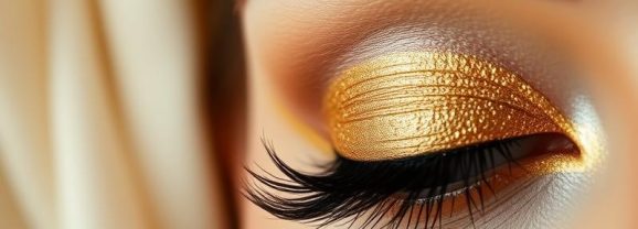 Złoty makijaż oczu – jak błyszczeć na każdą okazję?
