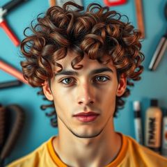 Jak kręcić włosy u chłopaka? Przewodnik po stylizacji loków