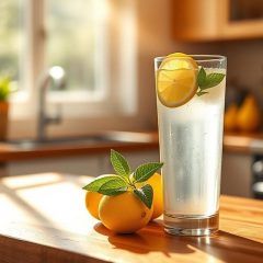 Woda z cytryną na czczo – zdrowie, korzyści i ryzyka związane z jej piciem