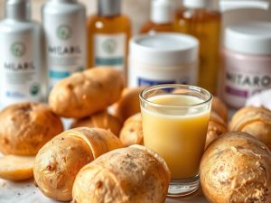 Sok z ziemniaka na zmarszczki jak stosować: praktyczny plan krok po kroku