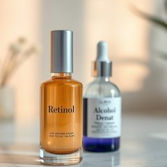 Retinol i Alkohol denat: zasady łączenia w pielęgnacji — prosto i bez mitów
